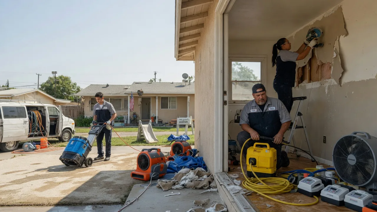 Water Damage Restoration in Manilla, IN near me